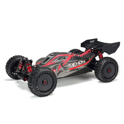 عربة ARRMA TYPHON 6S V5 4WD BLX بمقياس 1/8 مع نظام Spektrum Firma RTR