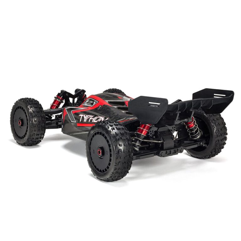 عربة ARRMA TYPHON 6S V5 4WD BLX بمقياس 1/8 مع نظام Spektrum Firma RTR