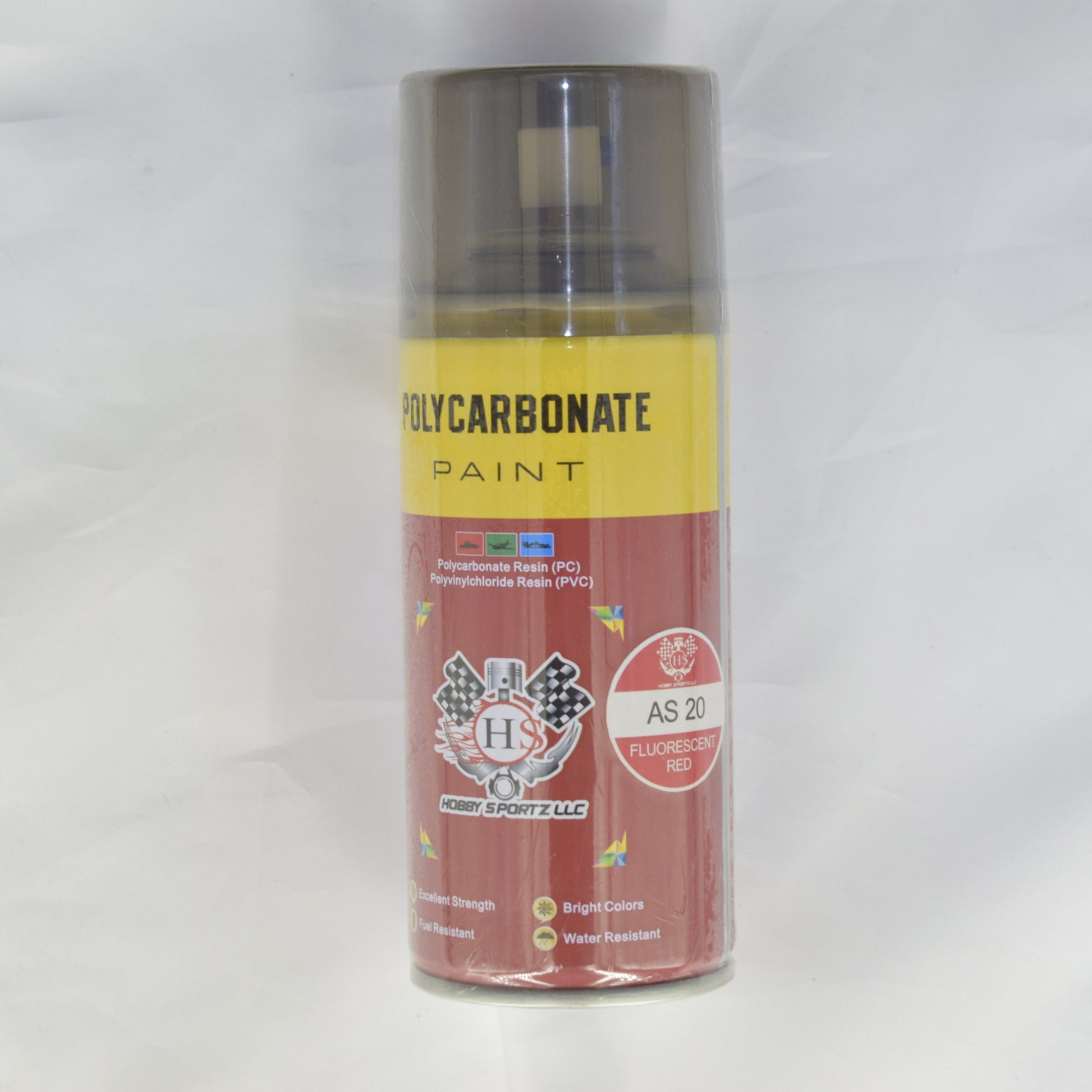 AS-20 FLUORESCENT RED PAINT