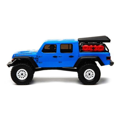 محوري SCX24 Jeep JT Gladiator 1/24 4WD RTR (أزرق)