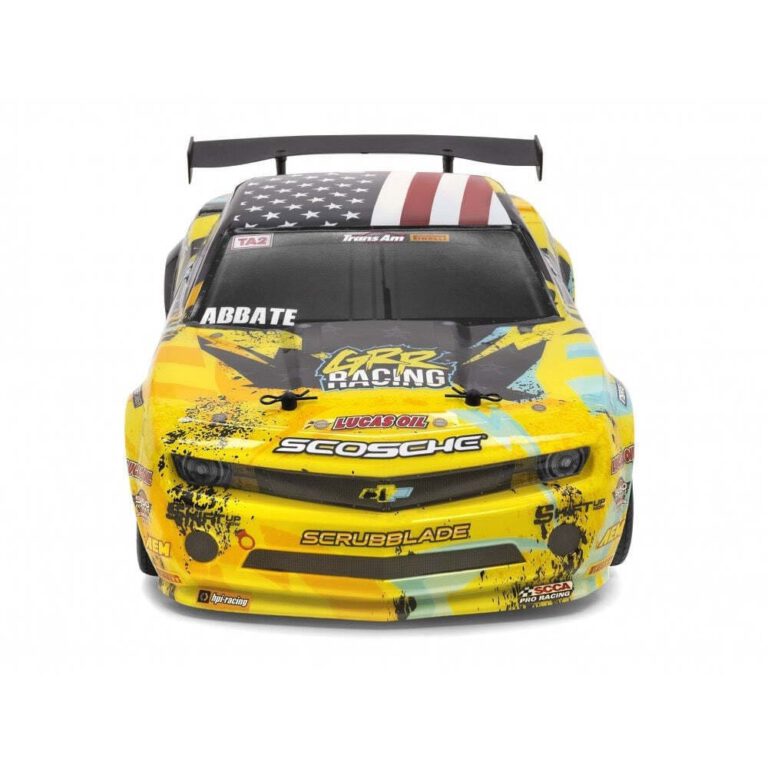 سيارة HPI Racing E10 Michele Abbate TA2 CAMARO بمقياس 1/10 RTR 4WD Touring Car