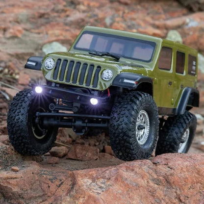 Axial SCX24 2019 Jeep Wrangler JLU CRC 1/24 4WD (أخضر)