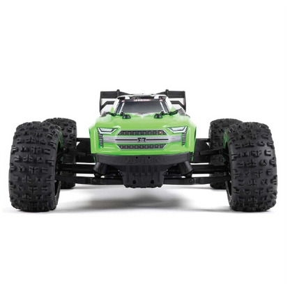 شاحنة ARRMA 1/10 KRATON 4X4 4S V2 BLX Speed Monster Truck RTR، باللون الأخضر