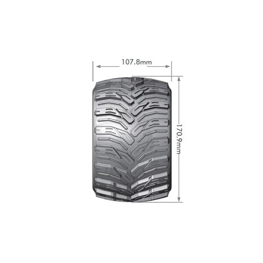 Louise Tires & Wheels 3.8″ MT-Cyclone Black (2)