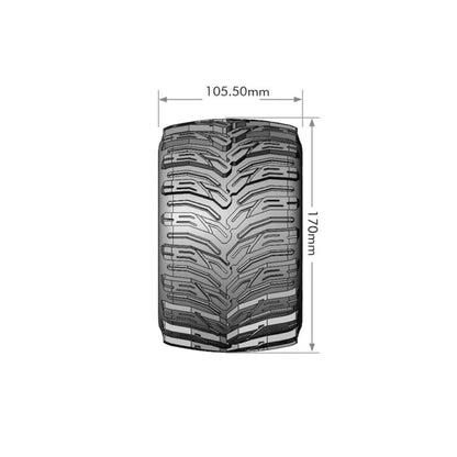 Louise Tires & Wheels MT-CYCLONE Black (MFT) (2)