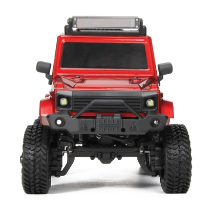 باندا هوبي 1/24 تيترا 24×3 بورتال إيديشن V2، مقياس 6×6 RTR، زاحفة صغيرة، أحمر