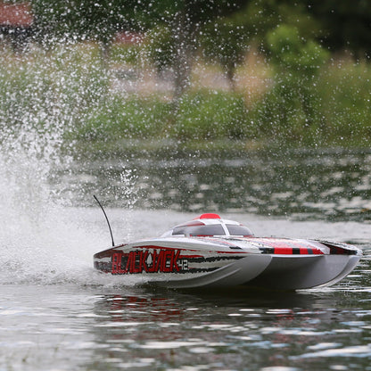 Blackjack™ 42″ 8S Brushless RTR RC Catamaran – White/Red
