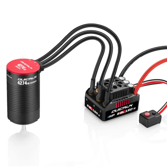 Hobbywing Combo Quicrun 8BL150 G2 ESC with 4274 G2 2000KV Motor