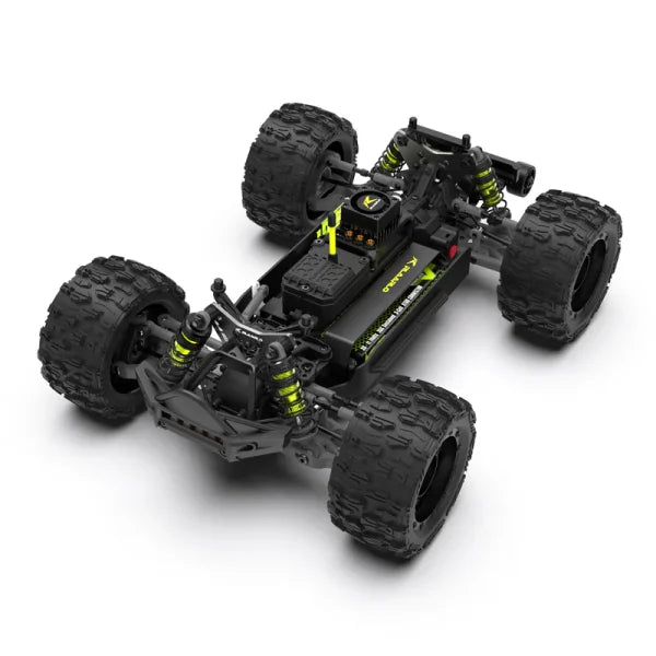 شاحنة وحش RTR بدون فرشاة بمقياس 1/14 من Rlaarlo Metal