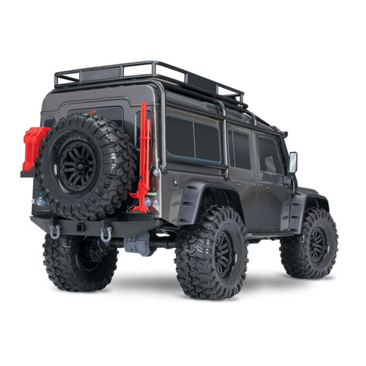 Traxxas TRX-4M 1/18 Electric Rock Crawler w/Land Rover Defender Body –Silver