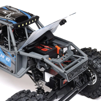 Axial 1/18 UTB18 Capra 4WS 4X4 RTR Brushed Rock Crawler (Blue)