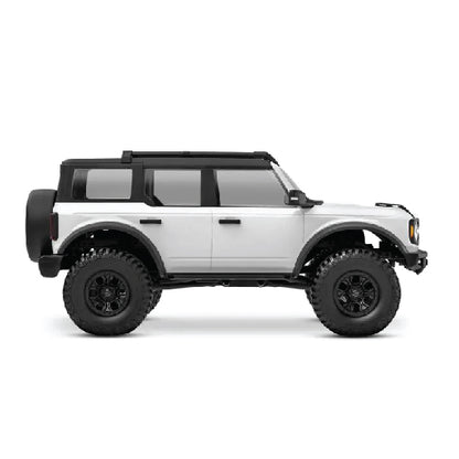 سيارة تراكساس برونكو TRX-4M فورد برونكو 2021 بيضاء بمقياس 1/18