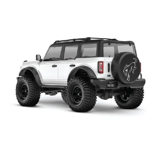 سيارة تراكساس برونكو TRX-4M فورد برونكو 2021 بيضاء بمقياس 1/18