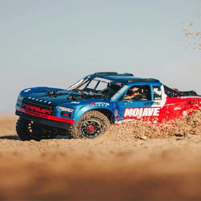 1/8 Mojave 4X4 4S BLX Desert Truck RTR Blue/Red hover