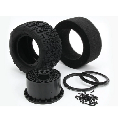 Terraform AllTerrain Belted 1/10th Monster Truck Tires on Array 12/14mm Hex Beadlock
