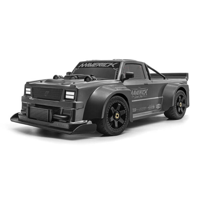 شاحنة سباق HPI Racing Maverick Quantum R Flux 4S 1/8 4WD - رمادية
