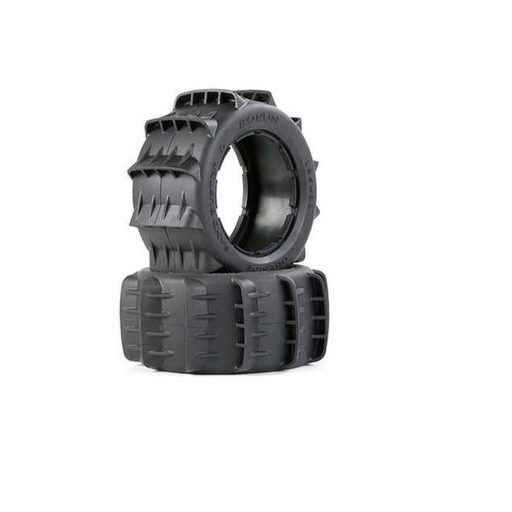 إطارات خلفية للرمال والصحراء لسيارة روفان HPI KM Baja 5B 85568 بمقياس 1/5 