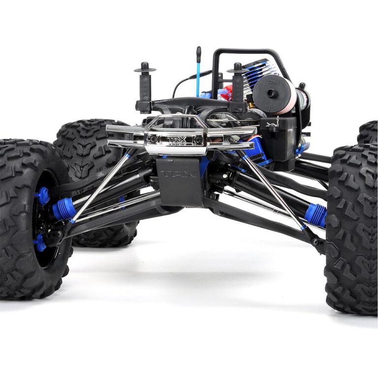 شاحنة تراكساس ريفو 3.3 4WD RTR Nitro Monster Truck مع TQi (فضي)