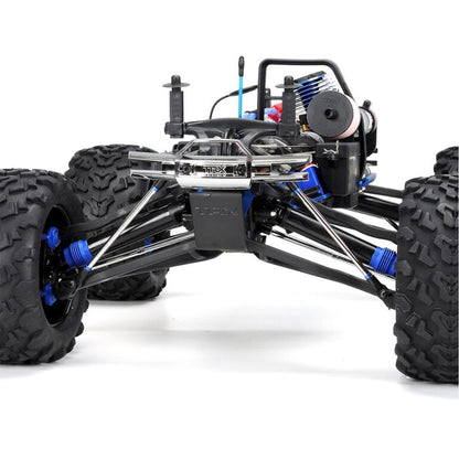 شاحنة تراكساس ريفو 3.3 4WD RTR Nitro Monster Truck مع TQi (فضي)