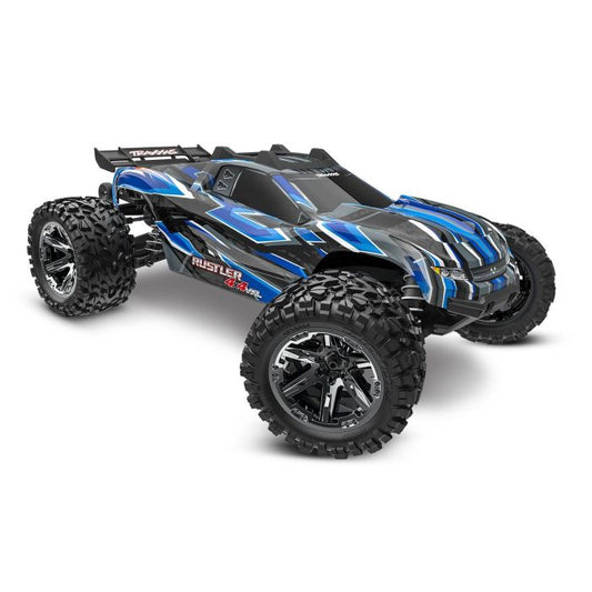 Traxxas 1/10 Rustler 4X4 VXL Brushless Stadium Truck (Blue)