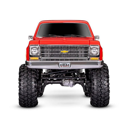 Traxxas TRX-4 1/10 Trail Crawler Truck w/’79 Chevrolet K10 Truck Body (Red)